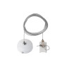 Комплект за висящ монтаж за монофазна шина за открит монтаж Azzardo AZ4746 Pendant accessory White