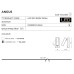 LED аплик AZZARDO AZ2446 ANGUS WHITE
