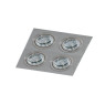 Луна за вграждане AZZARDO AZ2444 CARO 4 SQUARE