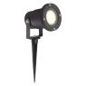 Градински прожектор с колче за земя ACA LIGHTING BT9013BG + HI7182NBL BLACK 12V IP65
