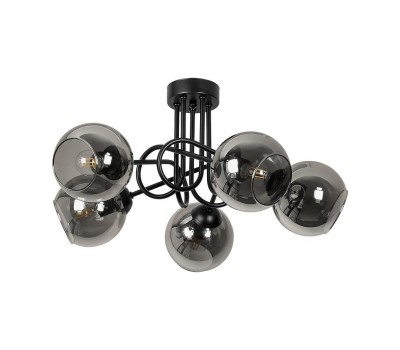 CITY LUX 261335 ALEX BLACK 5 x E27