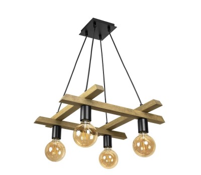 CITY LUX 276464 PORTO WALNUT 4 х Е27