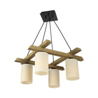 Полилей CITY LUX 276564 ПОРТО G ОРЕХ БЕЖОВ 4 х Е27