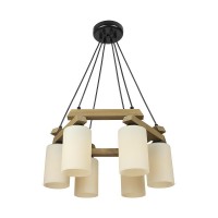 Полилей CITY LUX 276566 ПОРТО G ОРЕХ БЕЖОВ 6 х Е27