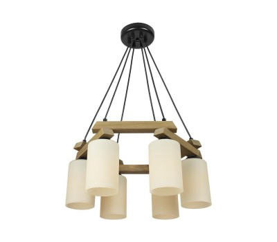 Полилей CITY LUX 276566 ПОРТО G ОРЕХ БЕЖОВ 6 х Е27
