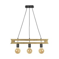 CITY LUX 277063 TIVOLI WALNUT 3 х Е27