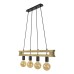 CITY LUX 277064 TIVOLI WALNUT 4 х Е27