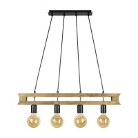 CITY LUX 277064 TIVOLI WALNUT 4 х Е27
