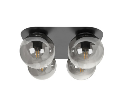 Плафон CITY LUX 278314 БЕРЛИН ОПУШЕН СИВ 4 х Е27