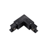 ACA LIGHTING 4WLB 90 degree corner connector RIGHT Black