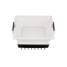 LED луна за вграждане ELMARK 92EL62261840/WH 18W 4000K WHITE SQUARE DOWNLIGHT LAMP