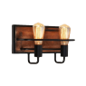 Аплик ELMARK 955SILVIA2W/BL SILVIA 2 x E27 WOOD