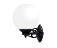 Градински аплик ELMARK 96G250WLOP/BL GLOBE OPAL 1 x E27 IP55