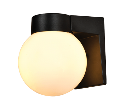 ELMARK 96SEAN1W/BL 1 x E27 FACADE LAMP IP54 BLACK