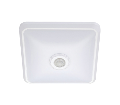 LED плафон със сензор за движение ELMARK 99DS216/WH ST76FB 16W 4000K БЯЛ MOTION SENSOR 