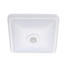 LED плафон със сензор за движение ELMARK 99DS216/WH ST76FB 16W 4000K БЯЛ MOTION SENSOR 