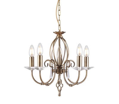 ELSTEAD AG5-AGED-BRASS AEGEAN