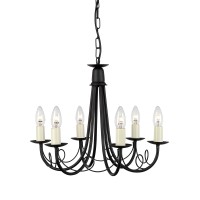 Полилей ELSTEAD MN6-BLACK MINSTER