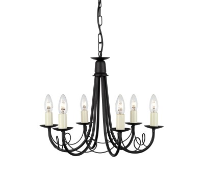 Полилей ELSTEAD MN6-BLACK MINSTER