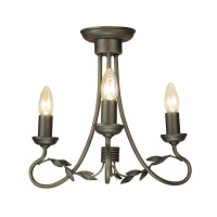 Полилей ELSTEAD OV3-BLK-GOLD OLIVIA