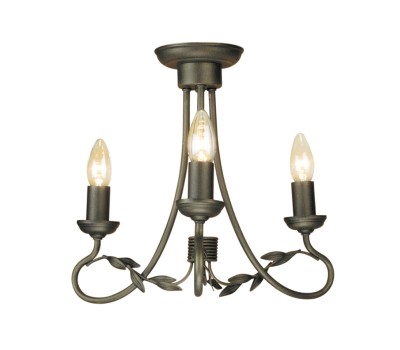 Полилей ELSTEAD OV3-BLK-GOLD OLIVIA
