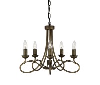 Полилей ELSTEAD OV5-BLK-GOLD OLIVIA