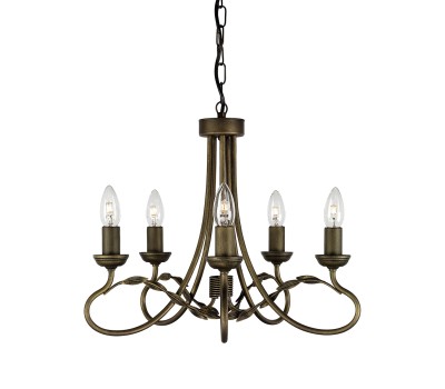 Полилей ELSTEAD OV5-BLK-GOLD OLIVIA