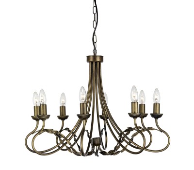 Полилей ELSTEAD OV8-BLK-GOLD OLIVIA