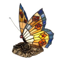 ELSTEAD QZ-OBUTTERFLY-TL TIFFANY ANIMAL LAMPS