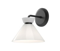 ELSTEAD ALM-HALSTON-1WB-BK HALSTON