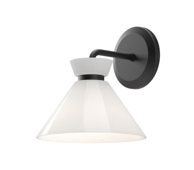 ELSTEAD ALM-HALSTON-1WB-BK HALSTON