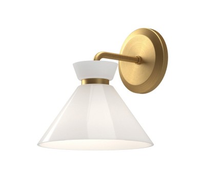 ELSTEAD ALM-HALSTON-1WB-GD HALSTON