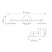 LED аплик ELSTEAD ALM-ISSA-3WB-BG ISSA LED аплик ELSTEAD ALM-ISSA-3WB-BG ISSA