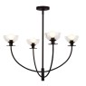 ELSTEAD ALM-SYLVIA4-BK-CL SYLVIA