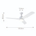 LED вентилатор ELSTEAD CFF-AVIATEUR-52-MWH AVIATEUR WHITE 16W CCT LED вентилатор ELSTEAD CFF-AVIATEUR-52-MWH AVIATEUR WHITE 16W CCT