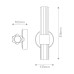 LED аплик за баня ELSTEAD HK-GEORGETTE-LED1-LCB GEORGETTE LED аплик за баня ELSTEAD HK-GEORGETTE-LED1-LCB GEORGETTE