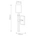 Аплик ELSTEAD HK-MOORE-WB1-HB MOORE