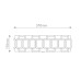 Плафон ELSTEAD HK-SABINA-4F-BK SABINA Плафон ELSTEAD HK-SABINA-4F-BK SABINA