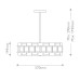Пендел ELSTEAD HK-SABINA-4P-BK SABINA Пендел ELSTEAD HK-SABINA-4P-BK SABINA