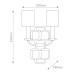 Аплик ELSTEAD HK-SABINA2-BK SABINA Аплик ELSTEAD HK-SABINA2-BK SABINA
