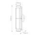 LED аплик за баня ELSTEAD HK-SAYLOR-LED-S-BK SAYLOR LED аплик за баня ELSTEAD HK-SAYLOR-LED-S-BK SAYLOR