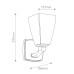 Аплик за баня ELSTEAD KL-MARANT1-OPAL-PC MARANT Аплик за баня ELSTEAD KL-MARANT1-OPAL-PC MARANT