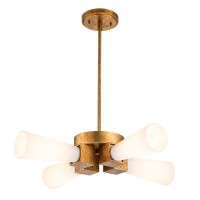 Пендел ELSTEAD KRISTY-4P-DG-OPAL KRISTY