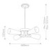 Пендел ELSTEAD KRISTY-4P-DG-OPAL KRISTY
