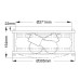Плафон за баня ELSTEAD QUINTIESSE QN-ASHLANDBAY-F-PC-BATH ASHLAND BAY