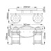 Аплик за баня ELSTEAD QUINTIESSE QN-ASHLANDBAY2-PC-BATH ASHLAND BAY