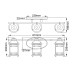 Аплик за баня ELSTEAD QUINTIESSE QN-ASHLANDBAY3-PC-BATH ASHLAND BAY