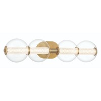 LED аплик за баня ELSTEAD EUROFASE QUINTIESSE QN-ATOMO-4W-BG ATOMO