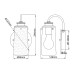 Аплик за баня ELSTEAD QUINTIESSE QN-BRAELYN1-PC BRAELYN