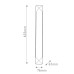 LED аплик ELSTEAD QUINTIESSE QN-CAESAR-W-L-VBS-AR CAESAR LED аплик ELSTEAD QUINTIESSE QN-CAESAR-W-L-VBS-AR CAESAR